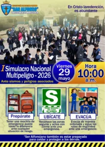 I Simulacro Nacional Multipeligro