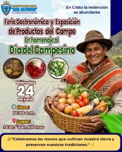 Feria Gastronómica por el día del campesino